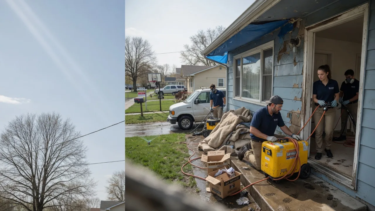 Basement Flood Cleanup in Greenacres, WA near me